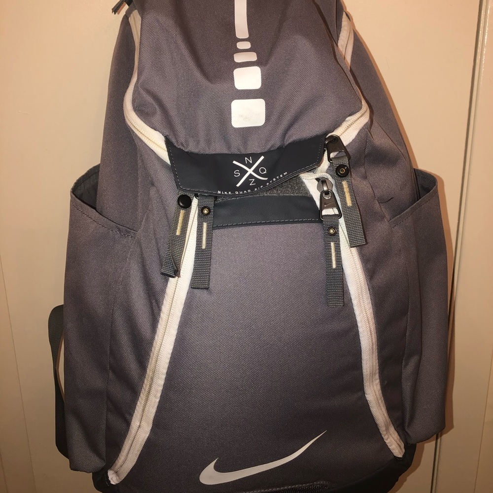 Nike Elite Grey Backpack School/Practice